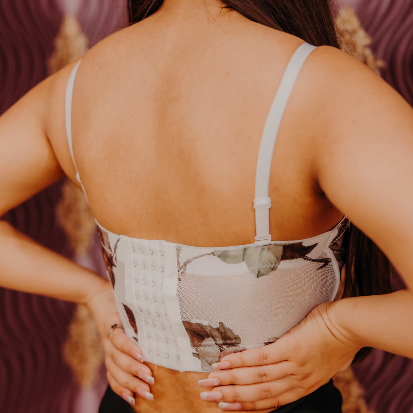 TCT Harley Bralette with Petals The Comfort Theory