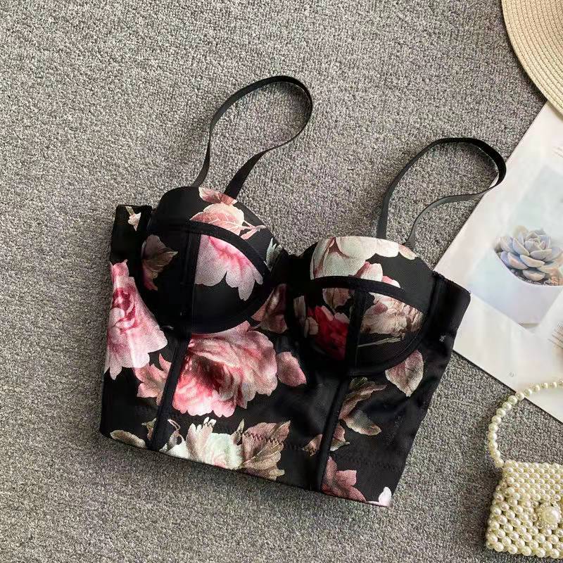 TCT Harley Bralette with Petals The Comfort Theory