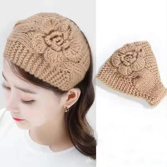 Flower Design Vintage Elegant for Women Girl Hair Fixed Makeup Wash Face Hair Band The Comfort Theory