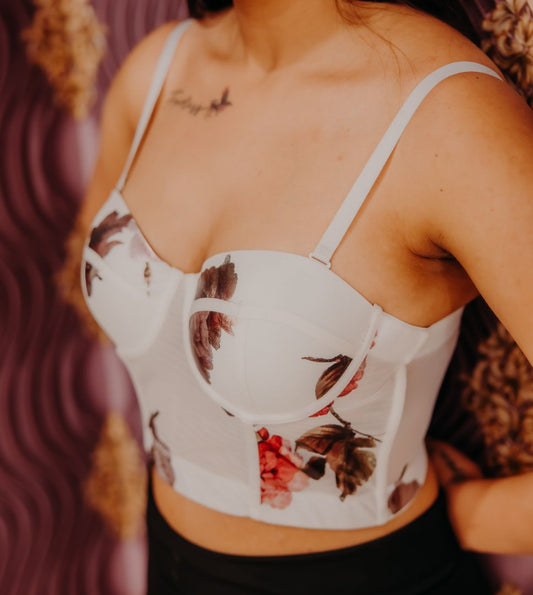 TCT Harley Bralette with Petals The Comfort Theory
