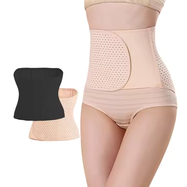 TCT Stick on Tummy Tucker Wrap - Black