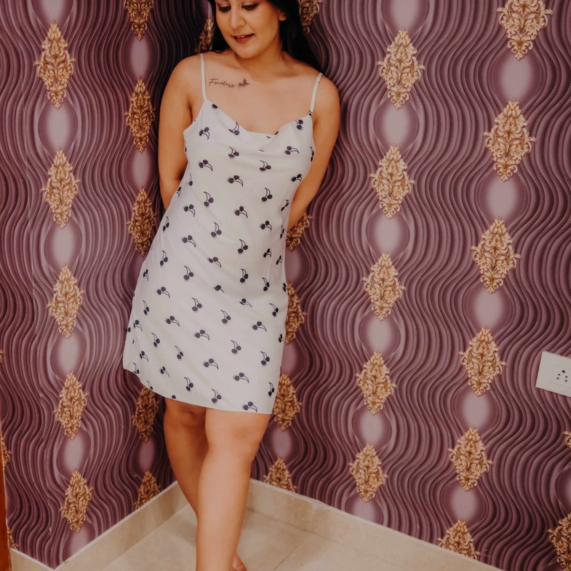 TCT Satin Nightwear in 1O2 The Comfort Theory