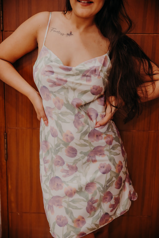 TCT Satin Nightwear in one piece The Comfort Theory