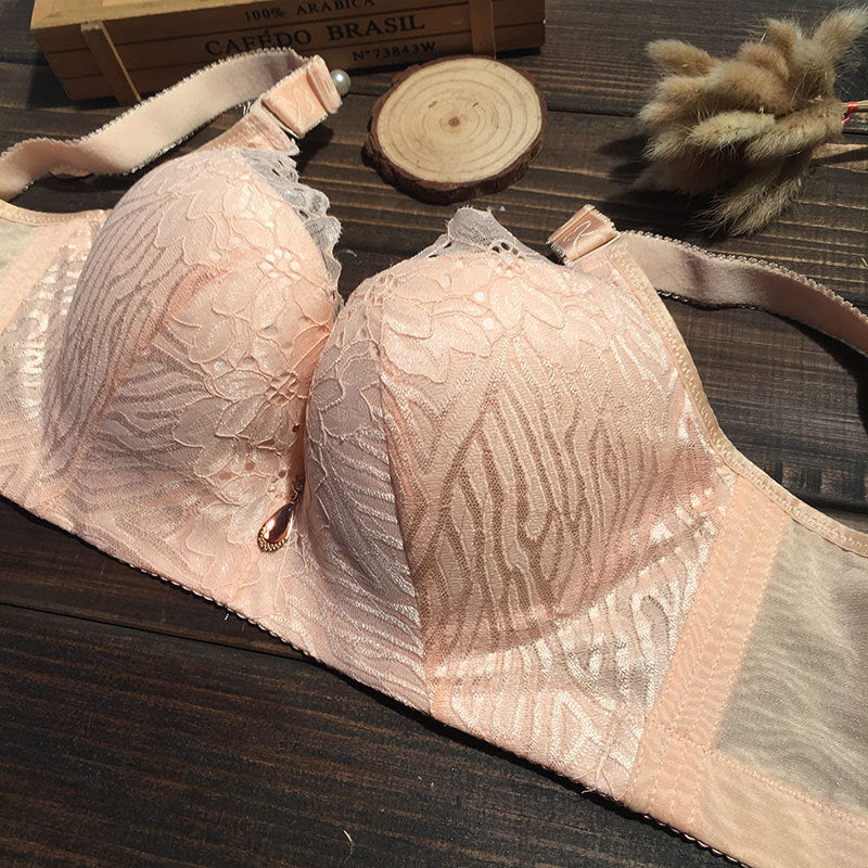 TCT High Support Bra in plus sizes in Beige The Comfort Theory