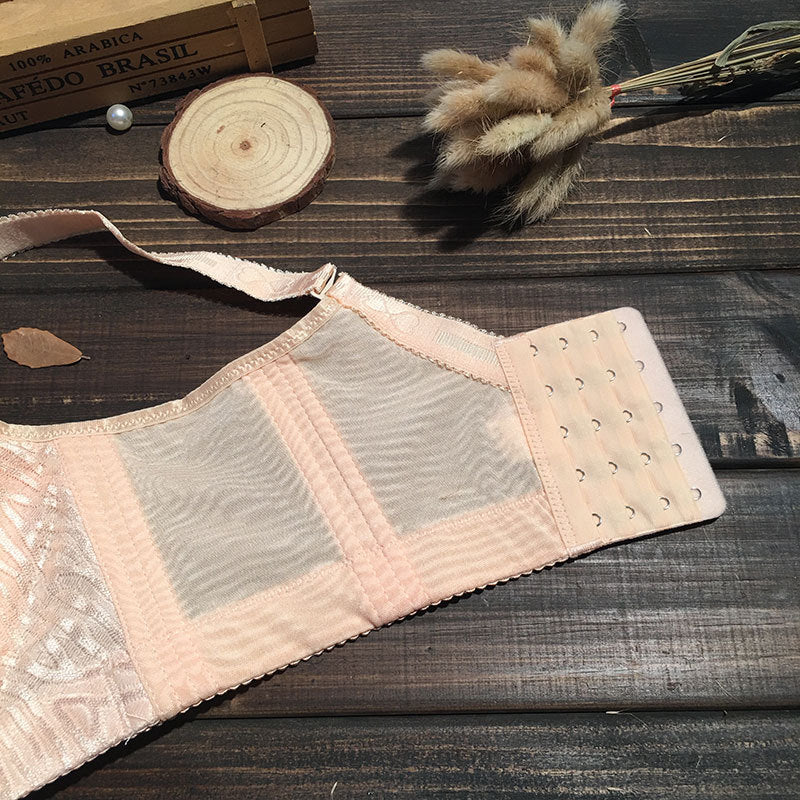 TCT High Support Bra in plus sizes in Beige The Comfort Theory