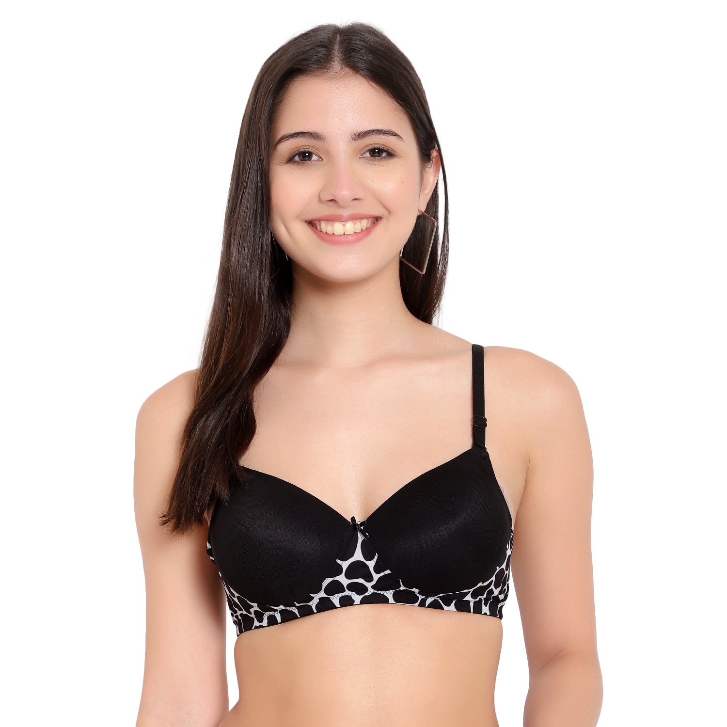 Dual Tone for a tigress in Black Bra The Comfort Theory