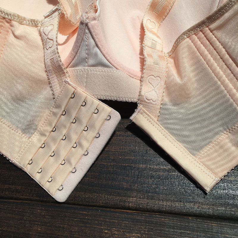 TCT High Support Bra in plus sizes in Beige The Comfort Theory