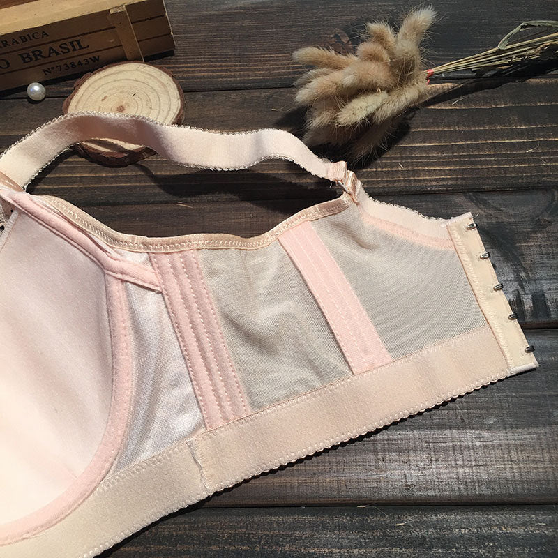 TCT High Support Bra in plus sizes in Beige The Comfort Theory
